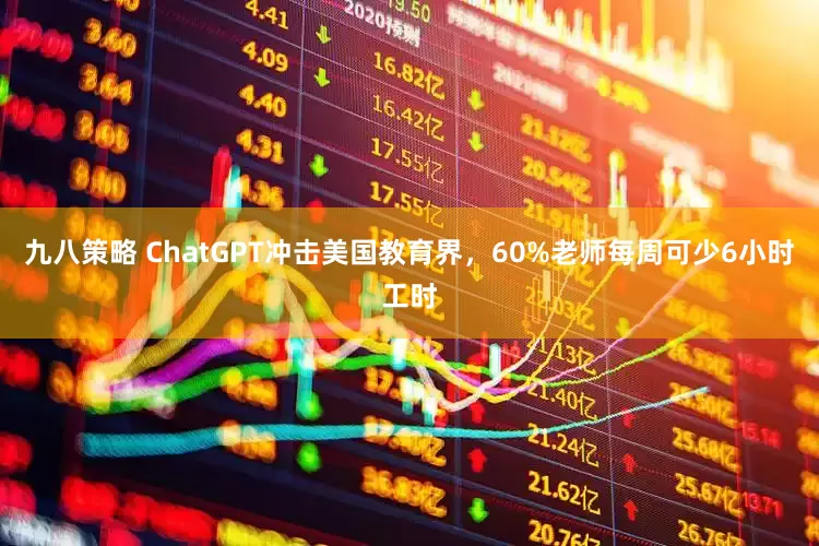九八策略 ChatGPT冲击美国教育界，60%老师每周可少6小时工时